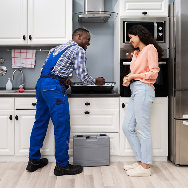 can you provide an estimate for cooktop repair before beginning any work in New Concord OH